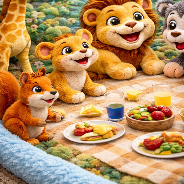 🎁3D Blanket: Little Friends Adventures