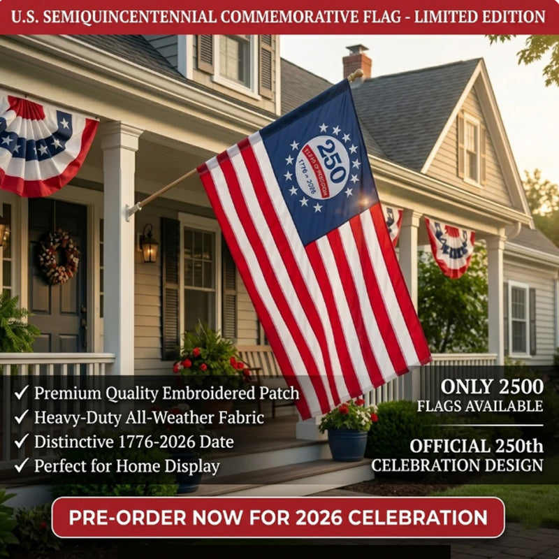 🔥Last Day 50% OFF ✨Limited Edition USA Flag (1776–2026)-EV