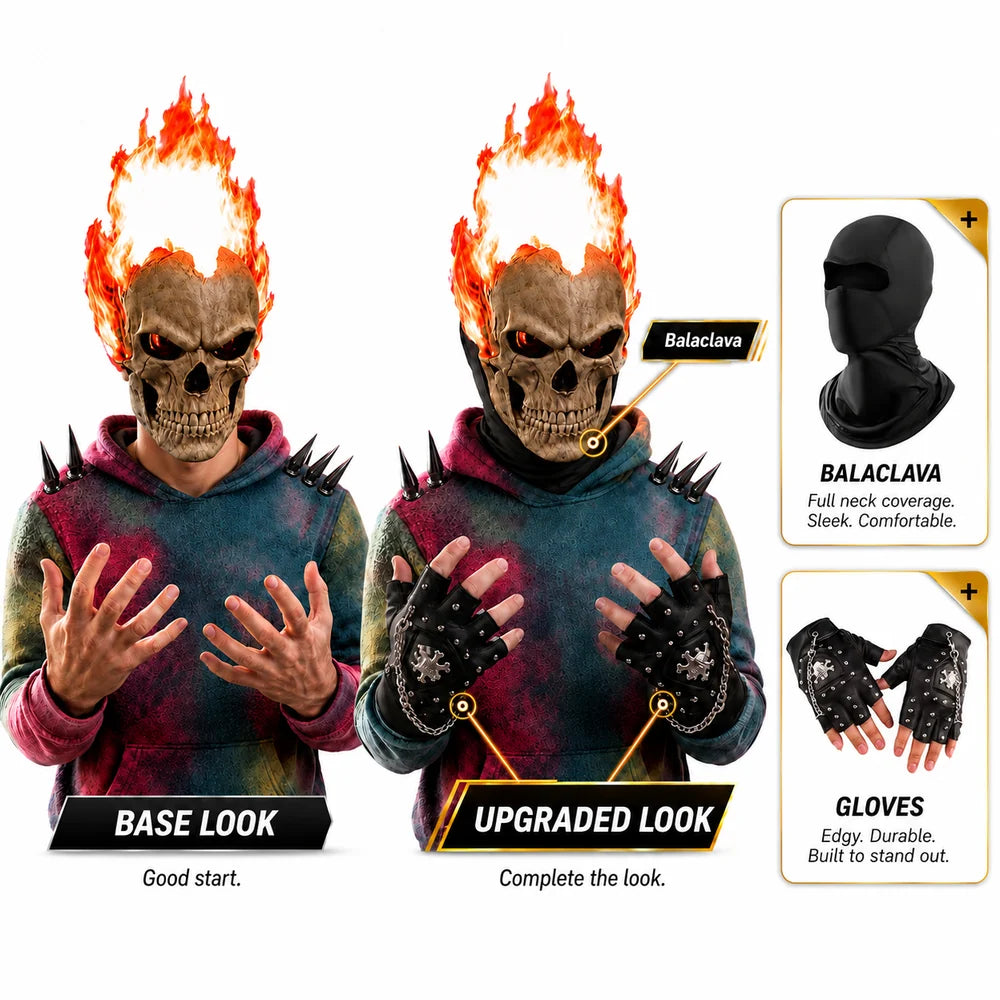💀 Complete your look: Add the finishing touch! 🔥
