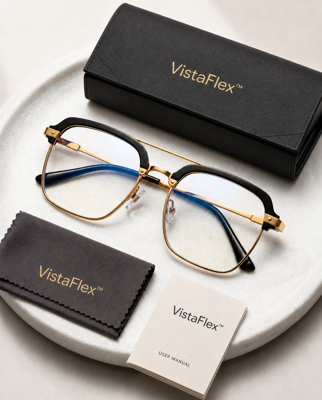 VistaFlex™ — Blue Light & Photochromic Smart Glasses | UV400