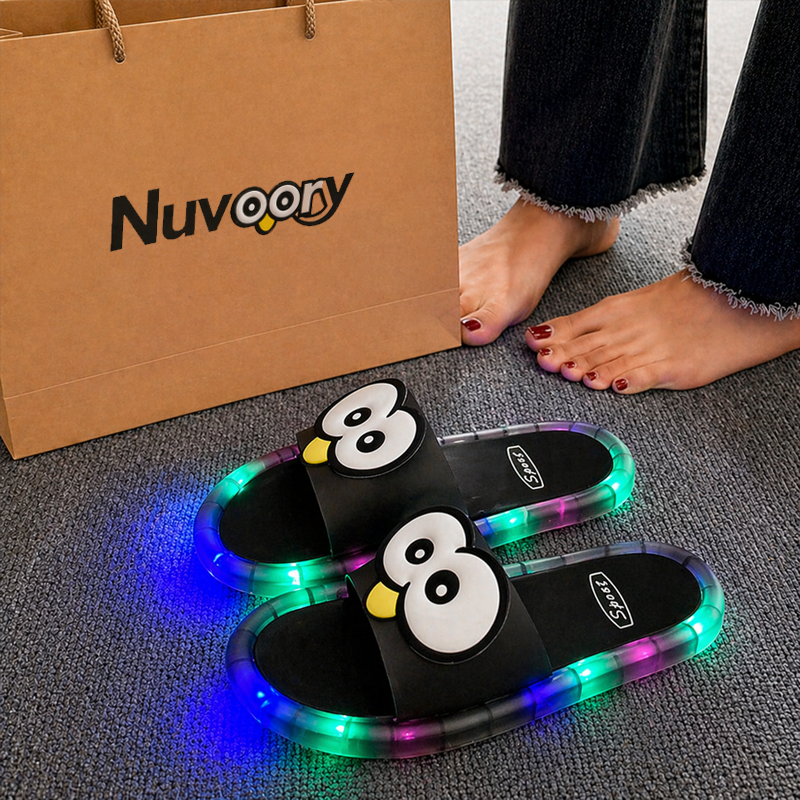 Lighted non-slip summer sandals