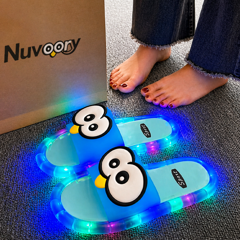 Lighted non-slip summer sandals