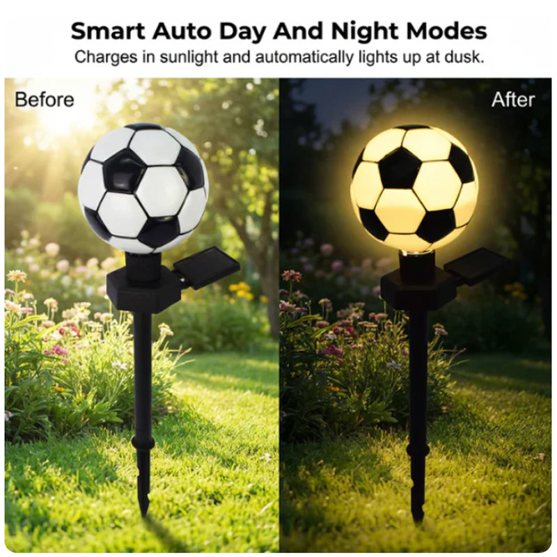 Fun Sporty Solar Light for Garden Decoration