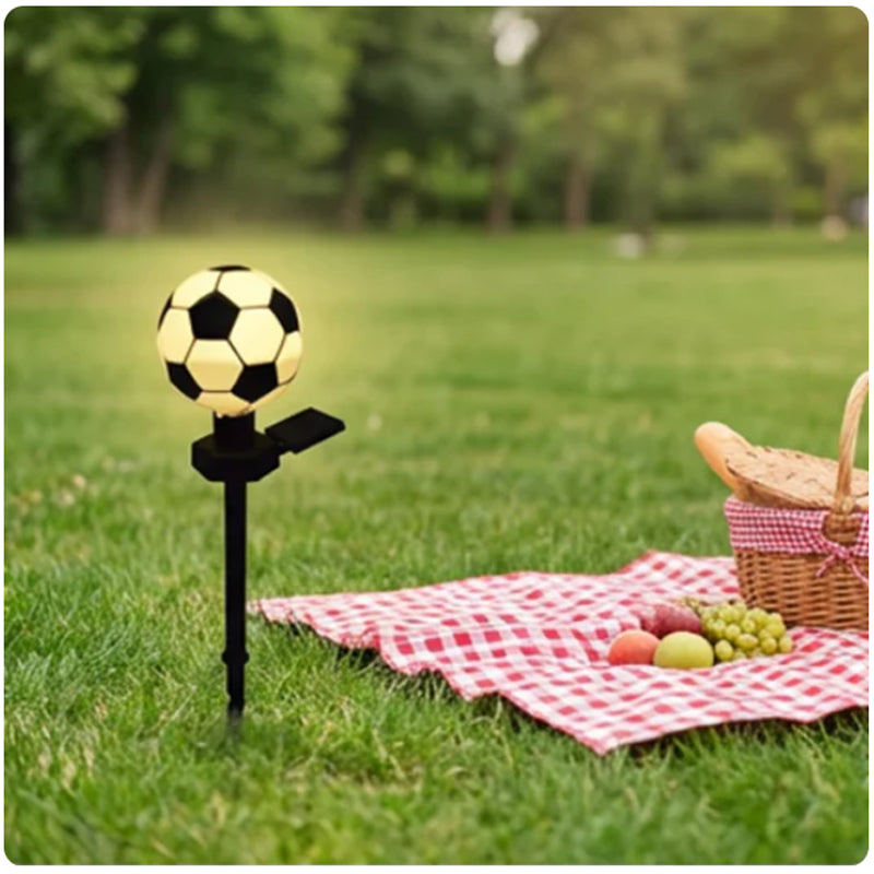 Fun Sporty Solar Light for Garden Decoration