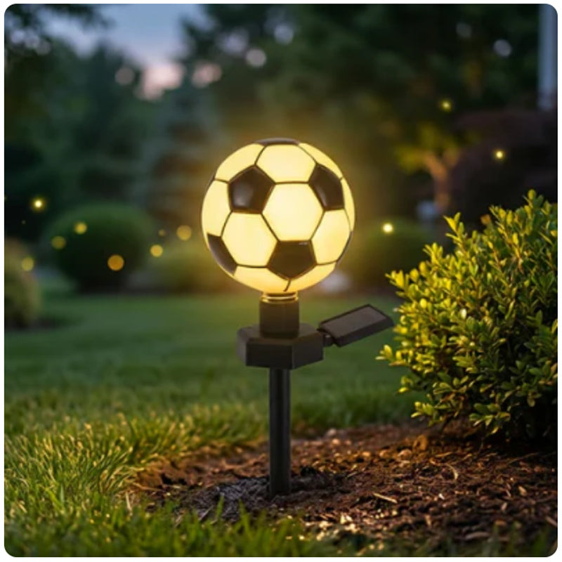 Fun Sporty Solar Light for Garden Decoration